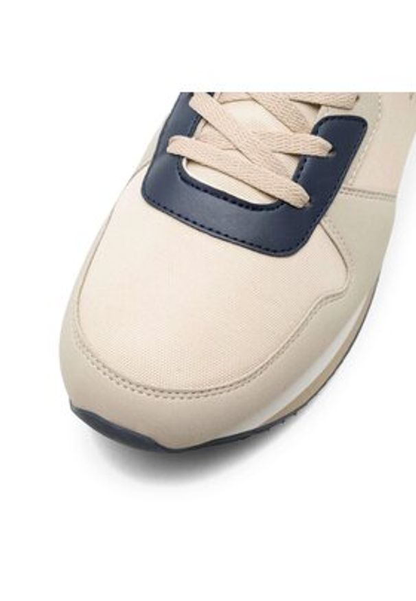 U.S. Polo Assn. Sneakersy NOBIL011M/CNH1 Beżowy. Kolor: beżowy. Materiał: materiał