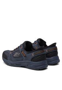 skechers - Skechers Sneakersy Oak Canyon 237450 Granatowy. Kolor: niebieski. Materiał: zamsz, skóra #5