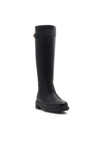 DeeZee Kozaki Sofia H12905 Czarny. Kolor: czarny. Materiał: skóra