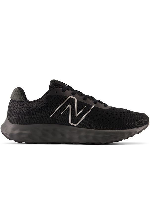 Buty męskie New Balance M520LA8 – czarne. Kolor: czarny. Materiał: guma, syntetyk, materiał. Szerokość cholewki: normalna. Sport: fitness