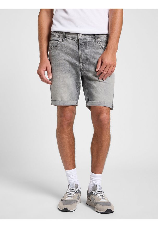 Lee - LEE MĘSKIE SPODENKI JEANSOWE LEE RIDER SHORT BRODY 112363904. Materiał: jeans