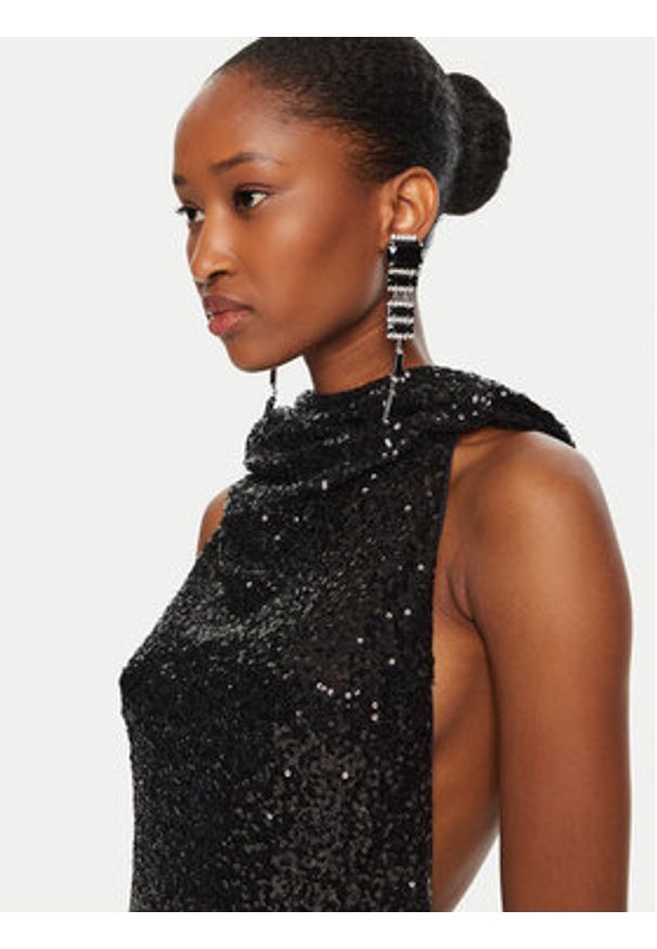 Pinko Sukienka wieczorowa Apollinaire 104471 A29J Czarny Regular Fit. Kolor: czarny. Materiał: syntetyk. Styl: wizytowy