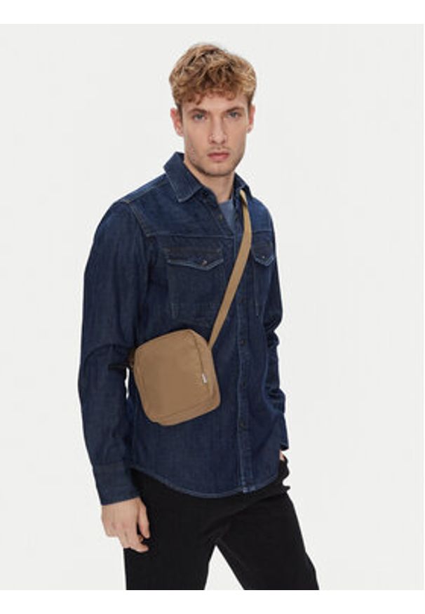 Jack & Jones Saszetka Jaceverett 12276803 Brązowy. Kolor: brązowy. Materiał: materiał