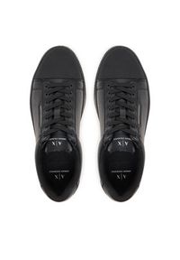 Armani Exchange Sneakersy XM001666 AF19143 UC001 Czarny. Kolor: czarny. Materiał: skóra #5