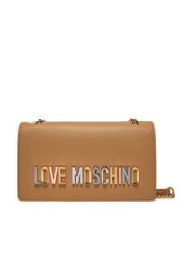 Love Moschino - LOVE MOSCHINO Torebka JC4302PP0IKN0226 Brązowy. Kolor: brązowy. Materiał: skórzane