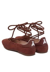 Patrizia Pepe Baleriny 8Z0123/L152-B882 Brązowy. Kolor: brązowy. Materiał: zamsz, skóra #5