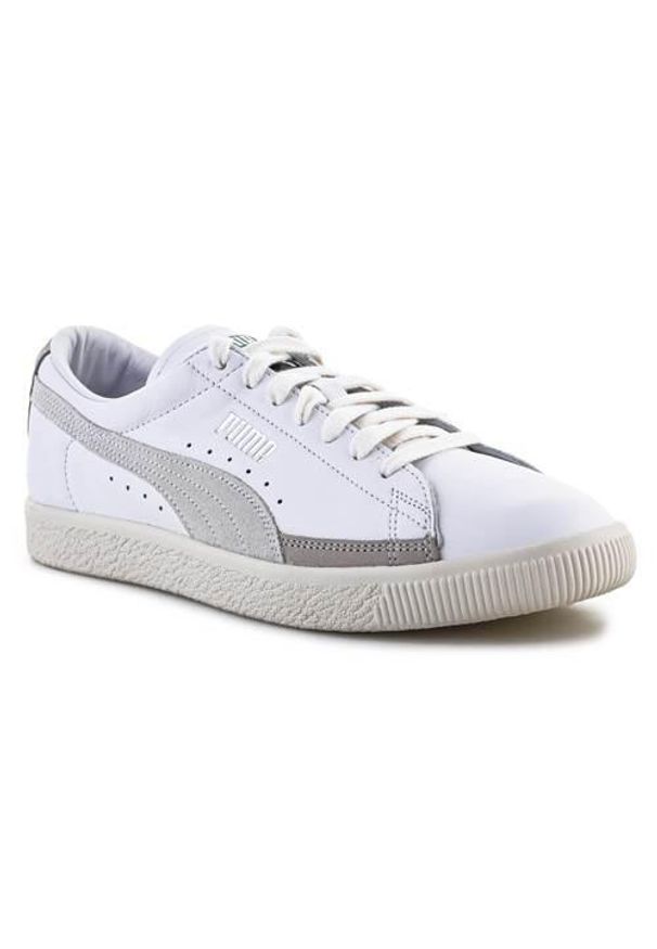 Buty do chodzenia męskie Puma Basket Vtg Luxe. Zapięcie: sznurówki. Kolor: biały. Materiał: tkanina, materiał, skóra, syntetyk. Szerokość cholewki: normalna. Sport: turystyka piesza