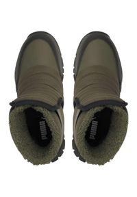 Buty dla dzieci Puma Nieve WTR AC PS. Kolor: zielony. Sport: turystyka piesza