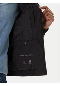 Calvin Klein Kurtka przejściowa Harrington LV04RE516G Czarny Regular Fit. Kolor: czarny. Materiał: syntetyk #5