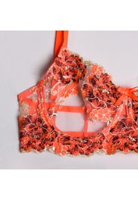 Intica - Komplet bielizny trzyczęściowy z delikatnymi detalami na wyjątkowe okazje Maimo. Kolor: niebieski. Materiał: tkanina, materiał #8