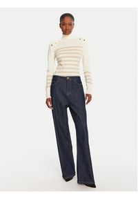 Lola Casademunt by Maite Jeansy MF2514007 Granatowy Wide Leg. Kolor: niebieski #5