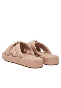 Clarks Klapki Alda Glide 26181185 Różowy. Kolor: różowy. Materiał: skóra #4