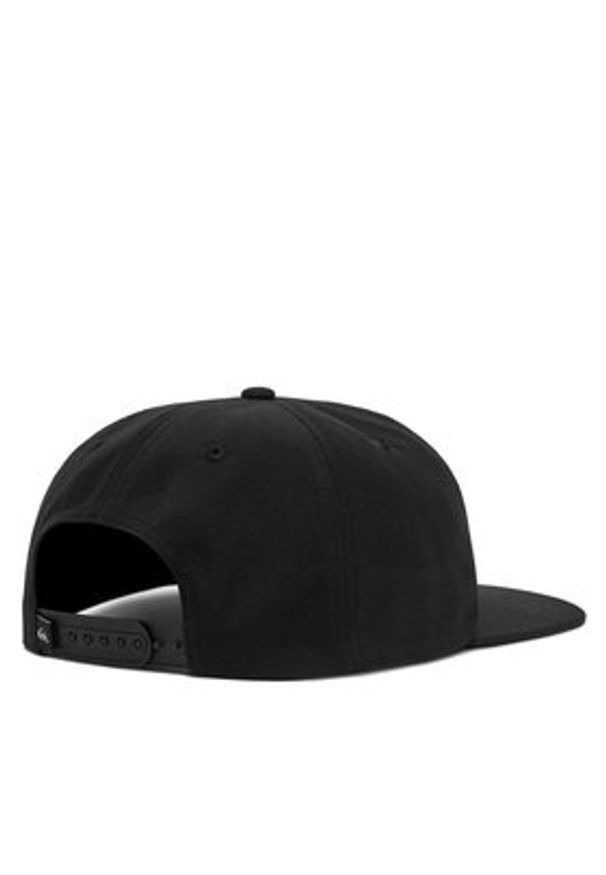 Quiksilver Czapka z daszkiem Dna Bubble AQYHA05404 Czarny. Kolor: czarny. Materiał: materiał
