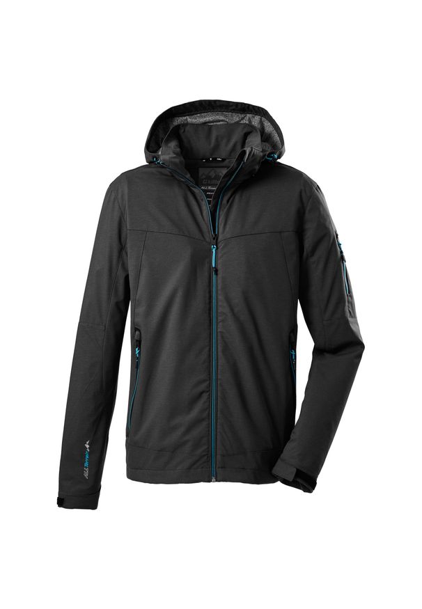 Kurtka męska Killtec - Vojak MN SOFTSHELL JCKT B. Kolor: czarny. Materiał: softshell