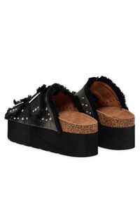DeeZee Klapki LB-P1748 Czarny. Kolor: czarny. Materiał: materiał
