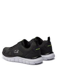 skechers - Skechers Sneakersy Bucolo 52630/BKW Szary. Kolor: szary. Materiał: skóra