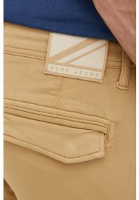 Pepe Jeans szorty JARED SHORT męskie kolor beżowy. Kolor: beżowy #4