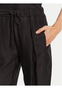 Marella Spodnie materiałowe Abetaia 2513131095 Czarny Relaxed Fit. Kolor: czarny. Materiał: jedwab #3