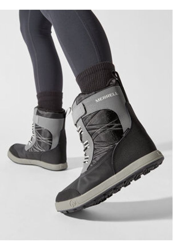 Merrell Śniegowce Snow Storm 2.0 Wtrpf Mk267154 Szary. Kolor: szary. Materiał: mesh, materiał