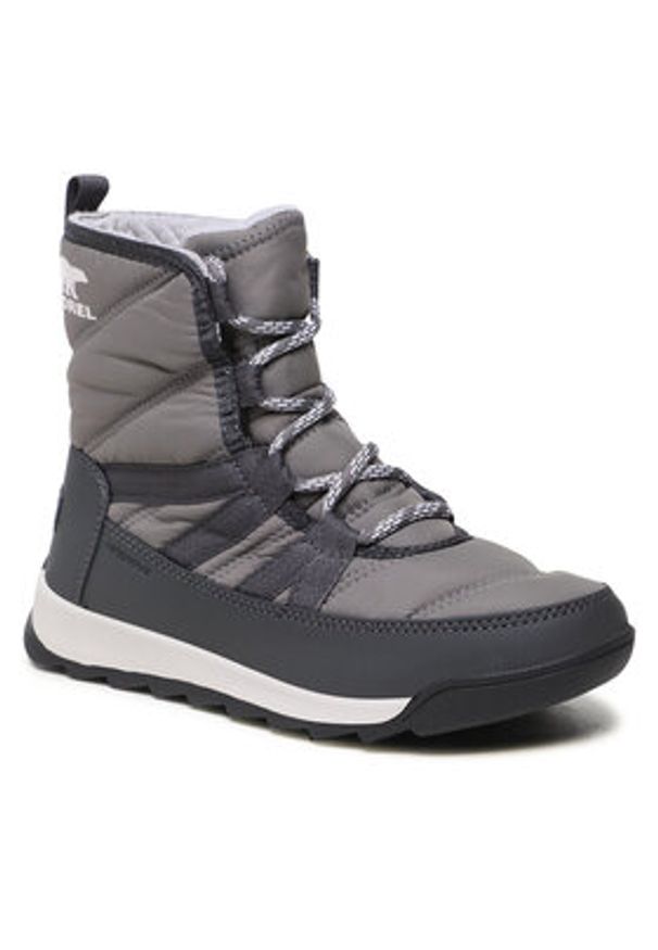 sorel - Sorel Śniegowce Whitney™ II Short Lace Wp NL3822-052 Szary. Kolor: szary. Materiał: materiał