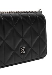 Calvin Klein Torebka Quilted Mini Chain Bag LV04F3321G Czarny. Kolor: czarny. Materiał: skórzane #4