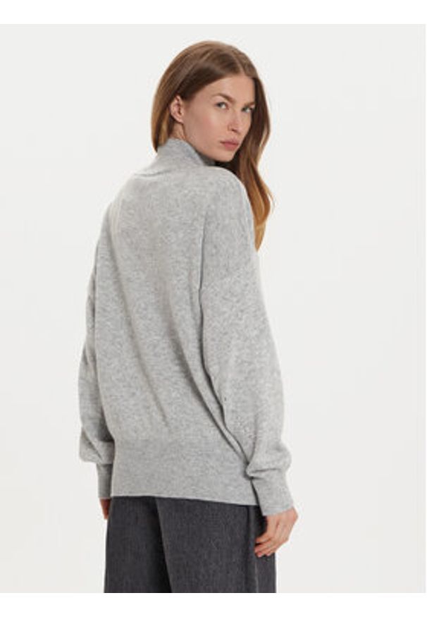 ViCOLO Sweter 77039S Szary Regular Fit. Kolor: szary. Materiał: syntetyk