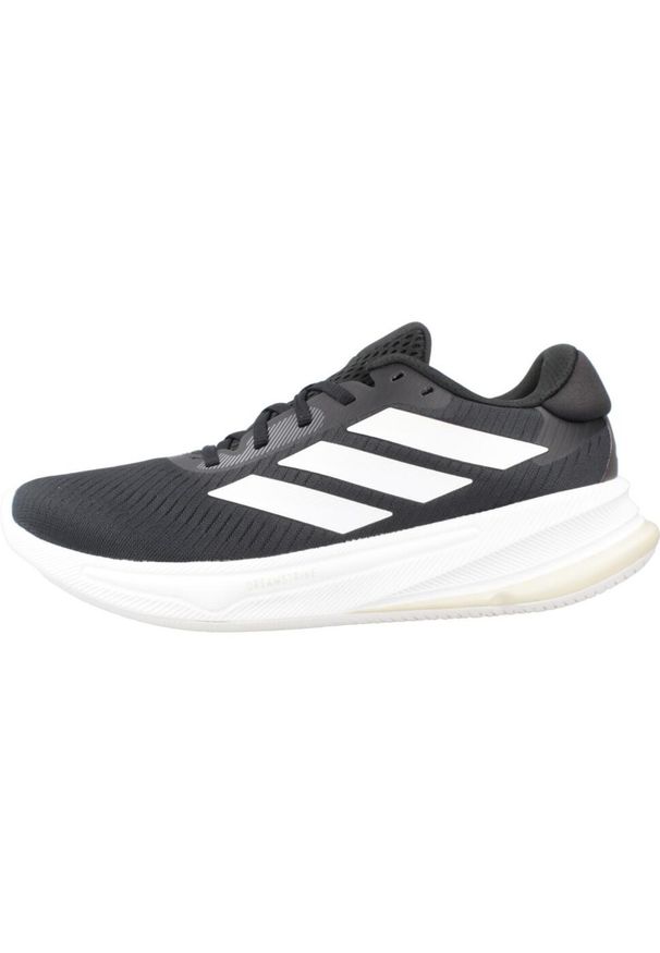 Adidas - Kapcie ADIDAS SUPERNOVA EASE W Czarny. Kolor: czarny. Materiał: syntetyk, tkanina. Styl: sportowy