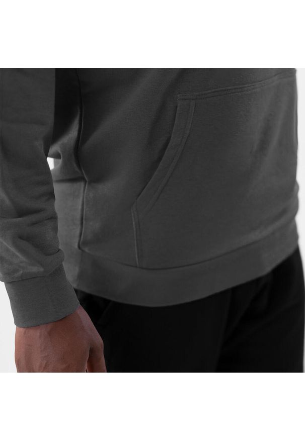 Bluza z kapturem Jako Base. Okazja: na co dzień. Typ kołnierza: kaptur. Kolor: szary, wielokolorowy, brązowy. Styl: casual, sportowy