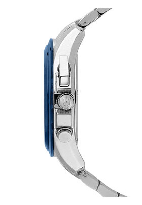 Maserati Zegarek Traguardo Chronograph R8873612067 Srebrny. Kolor: srebrny