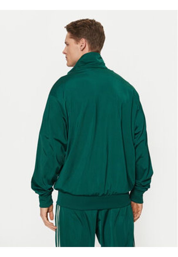Adidas - adidas Bluza adicolor Classics Firebird JP2543 Zielony Loose Fit. Kolor: zielony. Materiał: syntetyk