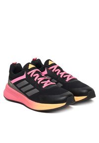 Adidas - adidas Sneakersy Fortarun 4.0 J JR9804 Czarny. Kolor: czarny. Materiał: materiał #3