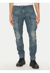G-Star RAW - G-Star Raw Jeansy Rovic Zip 3D D23077-D775 H139 Niebieski Regular Fit. Kolor: niebieski