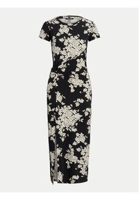 Lauren Ralph Lauren Sukienka letnia 250933444001 Czarny Slim Fit. Kolor: czarny. Materiał: bawełna. Sezon: lato #3
