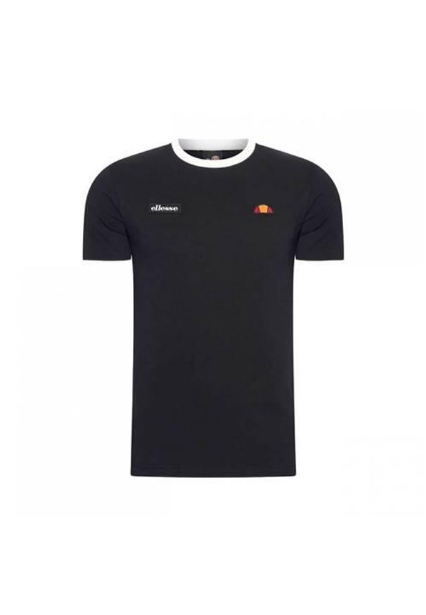 Koszulka sportowa męska Ellesse Ferdorini Tee. Kolor: czarny. Sport: turystyka piesza