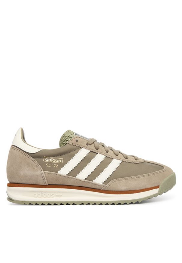 Adidas - adidas Sneakersy Sl 72 Rs JQ9719 Brązowy. Kolor: brązowy. Materiał: zamsz, skóra