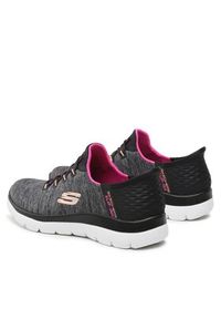 skechers - Skechers Sneakersy Dazzling Haze 149937/BKMT Czarny. Kolor: czarny. Materiał: materiał #2