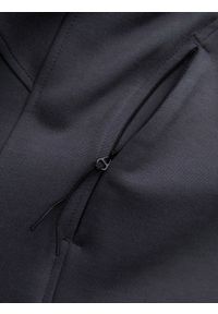 Ombre Clothing - Spodnie męskie dresowe joggery - grafitowe V5 OM-PASK-0142 - XXL. Kolor: szary. Materiał: dresówka. Styl: sportowy #7