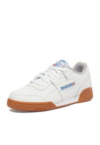 Reebok Sneakersy EO-WORKOUT PLUS 100244868 Biały. Kolor: biały. Materiał: skóra. Model: Reebok Workout #4