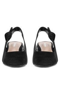 Clara Barson Czółenka LH2002-2 Czarny. Kolor: czarny. Materiał: materiał #5