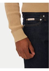 Calvin Klein Jeans Jeansy J30J326833 Granatowy Straight Fit. Kolor: niebieski