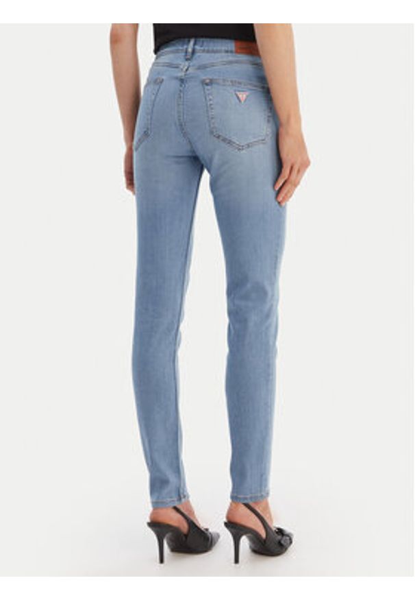 Guess Jeans Jeansy W5YA92 D7043 Niebieski Slim Fit. Kolor: niebieski