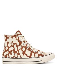 Converse Trampki Chuck Taylor All Star Cow Print A17924C Brązowy. Kolor: brązowy. Materiał: materiał. Wzór: nadruk #1