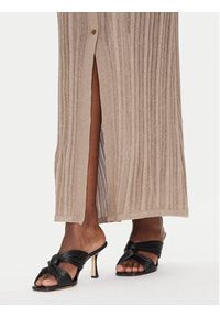 Marciano Guess Sukienka dzianinowa 5GGK48 5811Z Beżowy Slim Fit. Kolor: beżowy. Materiał: syntetyk #3