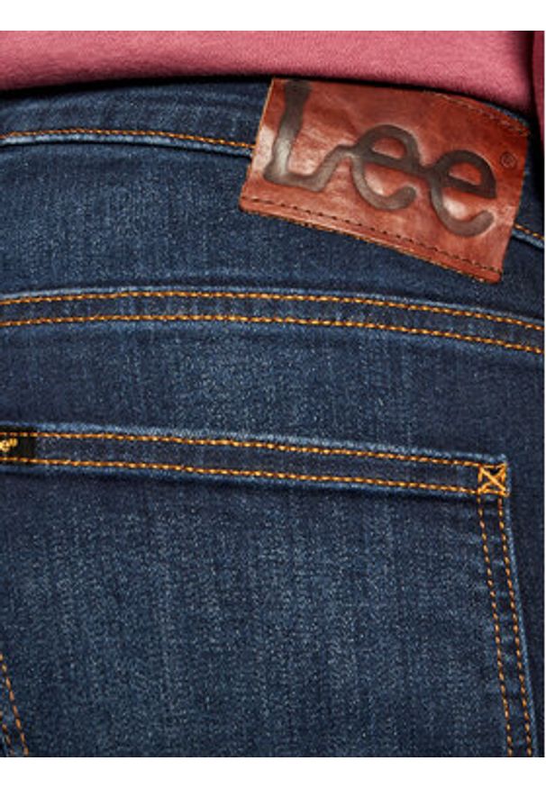 Lee Jeansy Luke L719GCBY 112118984 Granatowy Slim Fit. Kolor: niebieski