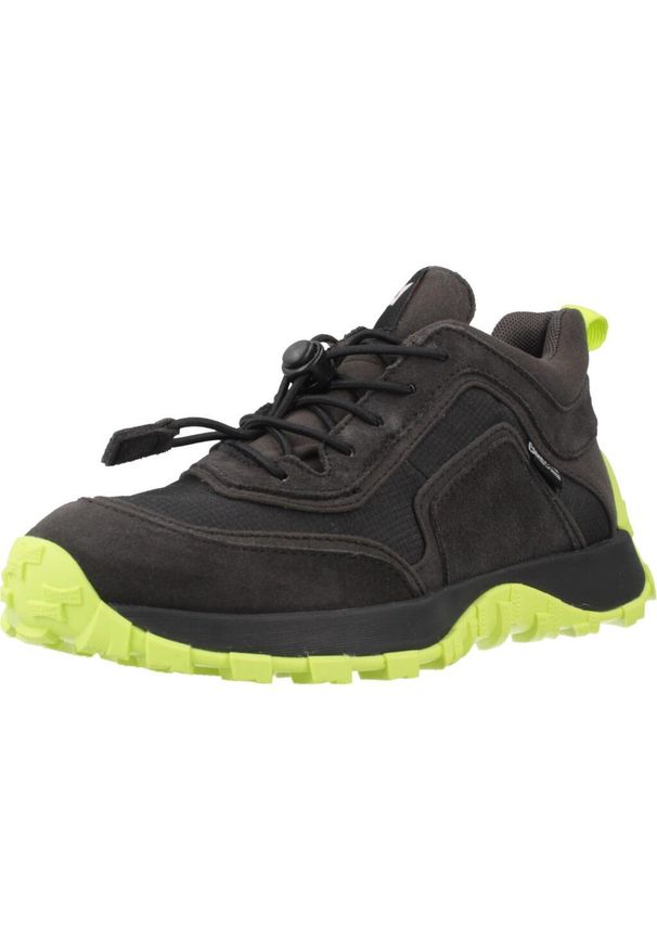 Camper - Buty CAMPER DRIFT TRAIL KIDS Czarny. Kolor: czarny. Materiał: tkanina, skóra. Sport: turystyka piesza