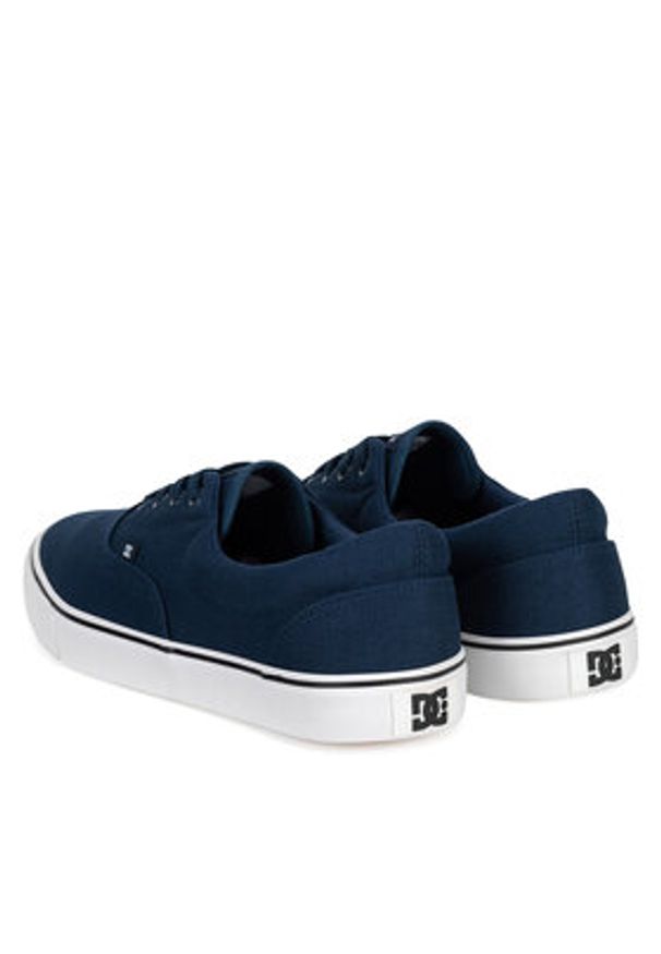 DC Shoes Trampki MFA3014-1 Granatowy. Kolor: niebieski. Materiał: materiał