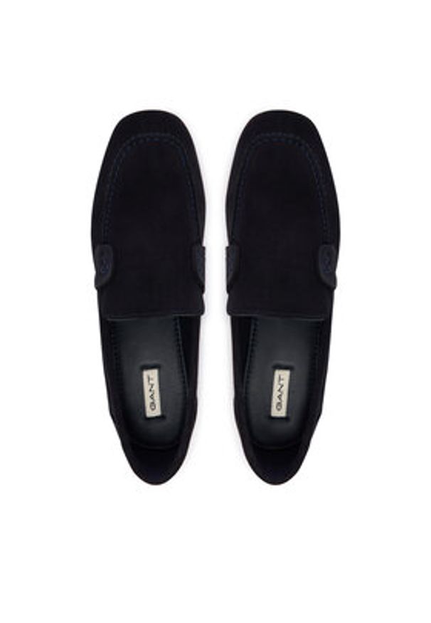 GANT - Gant Mokasyny 30573865 Granatowy. Kolor: niebieski. Materiał: skóra, zamsz