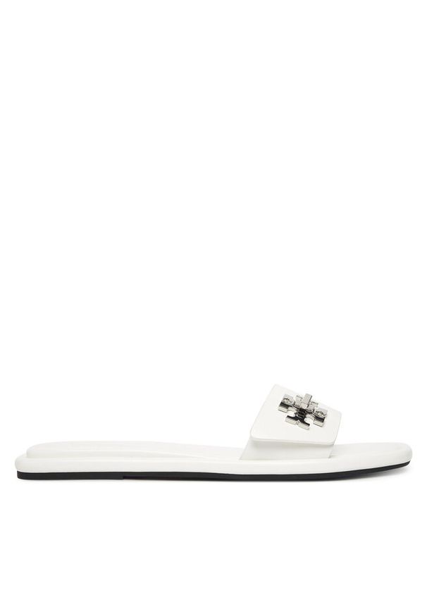 Klapki Tory Burch. Kolor: biały