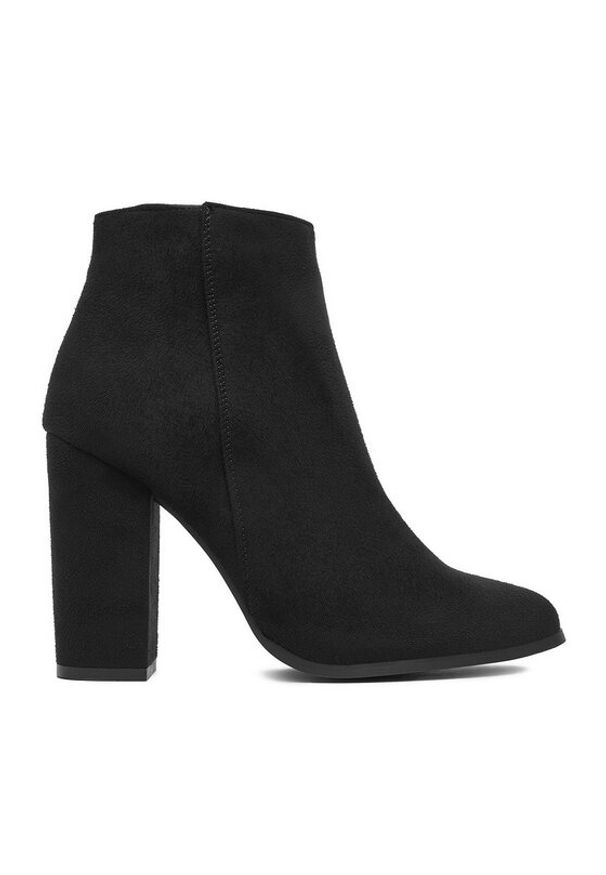 DeeZee Botki BM-9075 Czarny. Kolor: czarny. Materiał: materiał