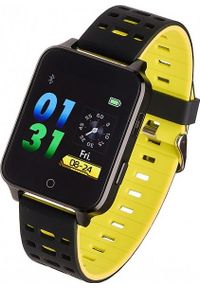 Smartwatch Garett Electronics Sport 26 Żółty (sport26_ziel_guma). Rodzaj zegarka: smartwatch. Kolor: żółty. Materiał: guma. Styl: sportowy #1